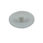 10 Pack #2 White Plastic Screw Caps