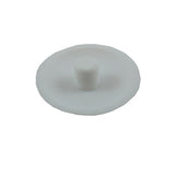 10 Pack #2 White Plastic Screw Caps