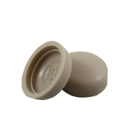 10 Pack #10-1/4" Beige Plastic Screw Caps