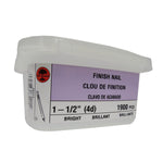 1900 Pack 1-1/2" x 15 Ga. Finishing Nails