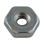 10 Pack #6-32 Zinc Plated Machine Hex Nuts