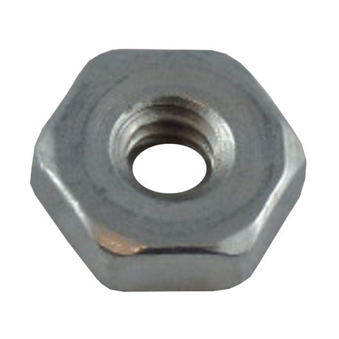 10 Pack #6-32 Zinc Plated Machine Hex Nuts