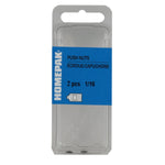 2 Pack 1/16" Push-On Nuts