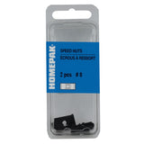2 Pack #8 U Type Push-On Speed Nuts