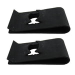 2 Pack 1/4" Formed Type Speed Push-On Nuts