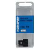 2 Pack #10 Formed Type Speed Push-On Nuts
