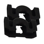 2 Pack #10 J Type Speed Push-On Nuts
