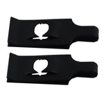 2 Pack #10-24 Formed Type Speed Push-On Nuts