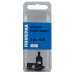 2 Pack #10-24 Formed Type Speed Push-On Nuts
