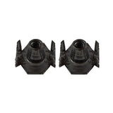 2 Pack #8-32 Steel 4 Prong Tee Nuts