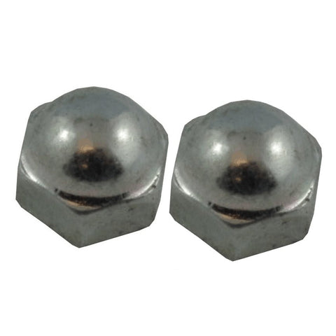 2 Pack #10-24 Zinc Plated Acorn Nuts