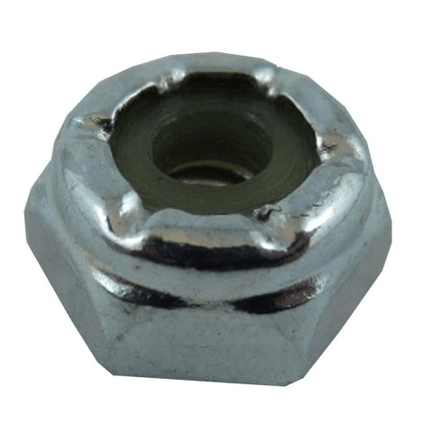 10 Pack #6-32 Zinc Plated Nylon Insert Lock Nuts