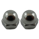 2 Pack #6-32 18.8 Stainless Steel Acorn Nuts