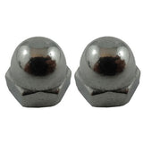 2 Pack #6-32 18.8 Stainless Steel Acorn Nuts