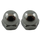 2 Pack #8-32 18.8 Stainless Steel Acorn Nuts