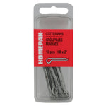 10 Pack 1/8" x 2" Zinc Plated Cotter Pins