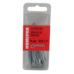 10 Pack 5/32" x 2" Zinc Plated Cotter Pins