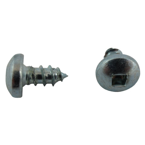 10 Pack #14 x 1/2" Pan Head Socket Zinc Plated Tap Screws