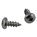 10 Pack #10 x 1/2" Pan Head Socket Stainless Steel Tap Screws