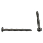 10 Pack #10 x 2" Pan Head Socket Stainless Steel Tap Screws