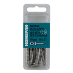 10 Pack #10 x 2" Pan Head Socket Stainless Steel Tap Screws
