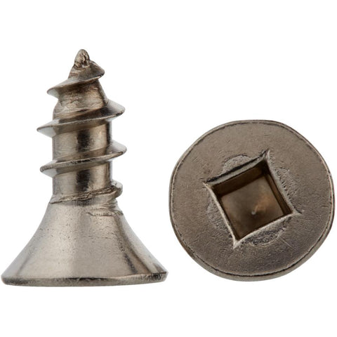 10 Pack #10 x 1/2" Flat Head Socket Stainless Steel Tap Screws
