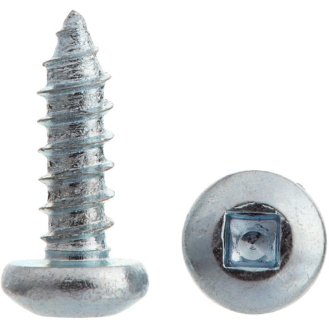 10 Pack #4 x 3/8" Pan Head Socket Zinc Plated Tap Screws