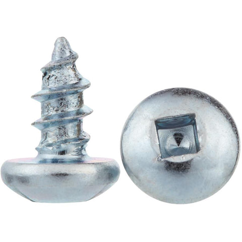 10 Pack #10 x 3/8" Pan Head Socket Zinc Plated Tap Screws