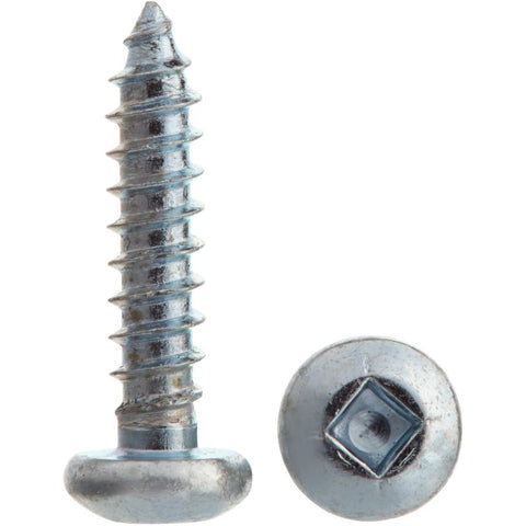 10 Pack #4 x 1/2" Pan Head Socket Zinc Plated Tap Screws