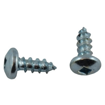 10 Pack #10 x 1/2" Pan Head Socket Zinc Plated Tap Screws