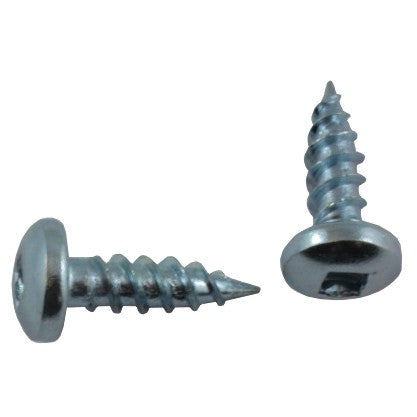 10 Pack #10 x 5/8" Pan Head Socket Zinc Plated Tap Screws
