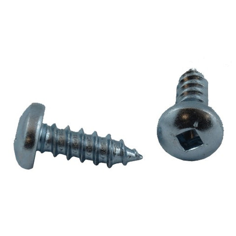 10 Pack #14 x 3/4" Pan Head Socket Zinc Plated Tap Screws