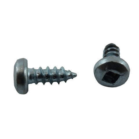 10 Pack #6 x 3/8" Pan Head Socket Zinc Plated Tap Screws