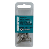 10 Pack #10 x 1-1/4" Pan Head Socket Stainless Steel Tap Screws