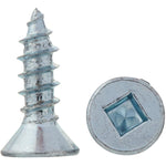 10 Pack #6 x 1/2" Flat Head Socket Zinc Plated Wood Screws