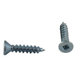 10 Pack #7 x 3/4" Flat Head Socket Zinc Plated Wood Screws