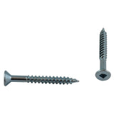 10 Pack #8 x 1-1/2" Flat Head Socket Zinc Plated Wood Screws