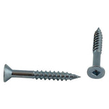 10 Pack #10 x 1-1/2" Flat Head Socket Zinc Plated Wood Screws