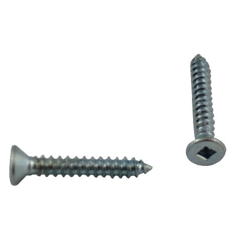 10 Pack #4 x 3/4" Flat Head Socket Zinc Plated Wood Screws