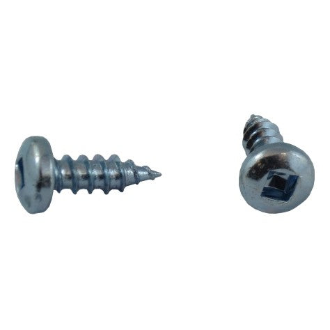 10 Pack #8 x 1/2" Zinc Plated Round Head Socket Wood Screws