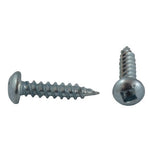 10 Pack #8 x 3/4" Zinc Plated Round Head Socket Wood Screws