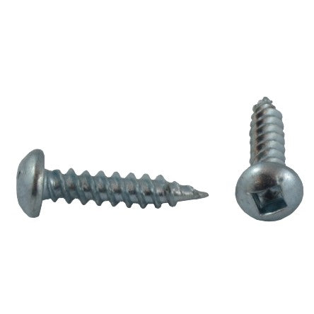 10 Pack #8 x 3/4" Zinc Plated Round Head Socket Wood Screws