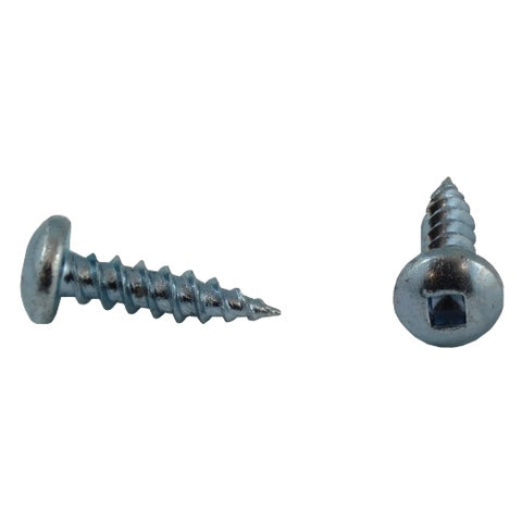 10 Pack #10 x 3/4" Zinc Plated Round Head Socket Wood Screws