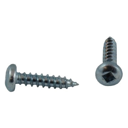 10 Pack #6 x 5/8" Zinc Plated Round Head Socket Wood Screws