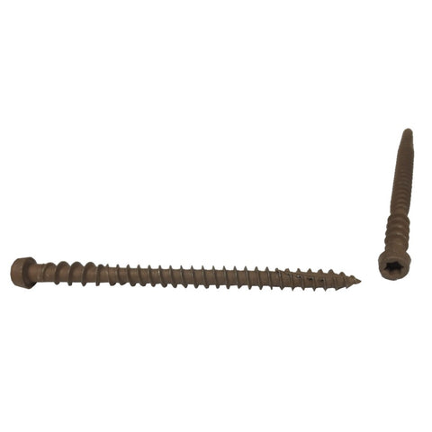 100 Pack #10 2-3/4" Tan Composite Deck Screws
