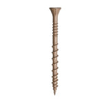 100 Pack #10 3" High Performance Tan Deck Screws