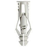 15 Pack #8 Plastic Anchors, with Screws and Bit