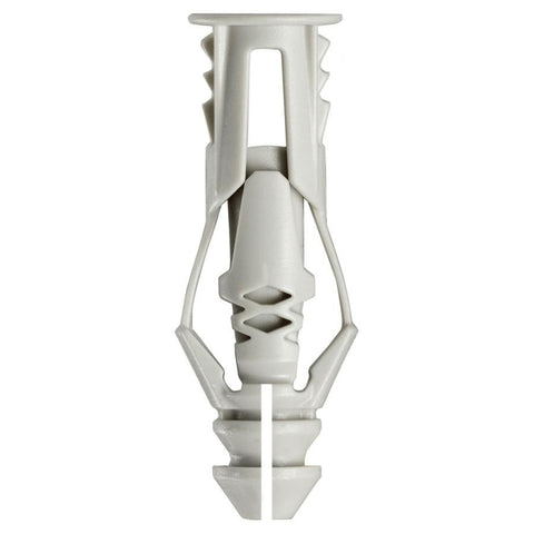 15 Pack #8 Plastic Anchors, with Screws and Bit