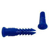 #8-10 Plastic Anchors - with Screws + Masonry Bit, 17 Pieces