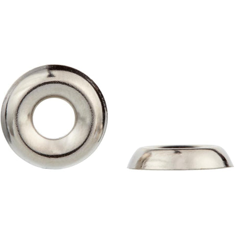 10 Pack #8 Nickel-Plated Steel Finish Washers